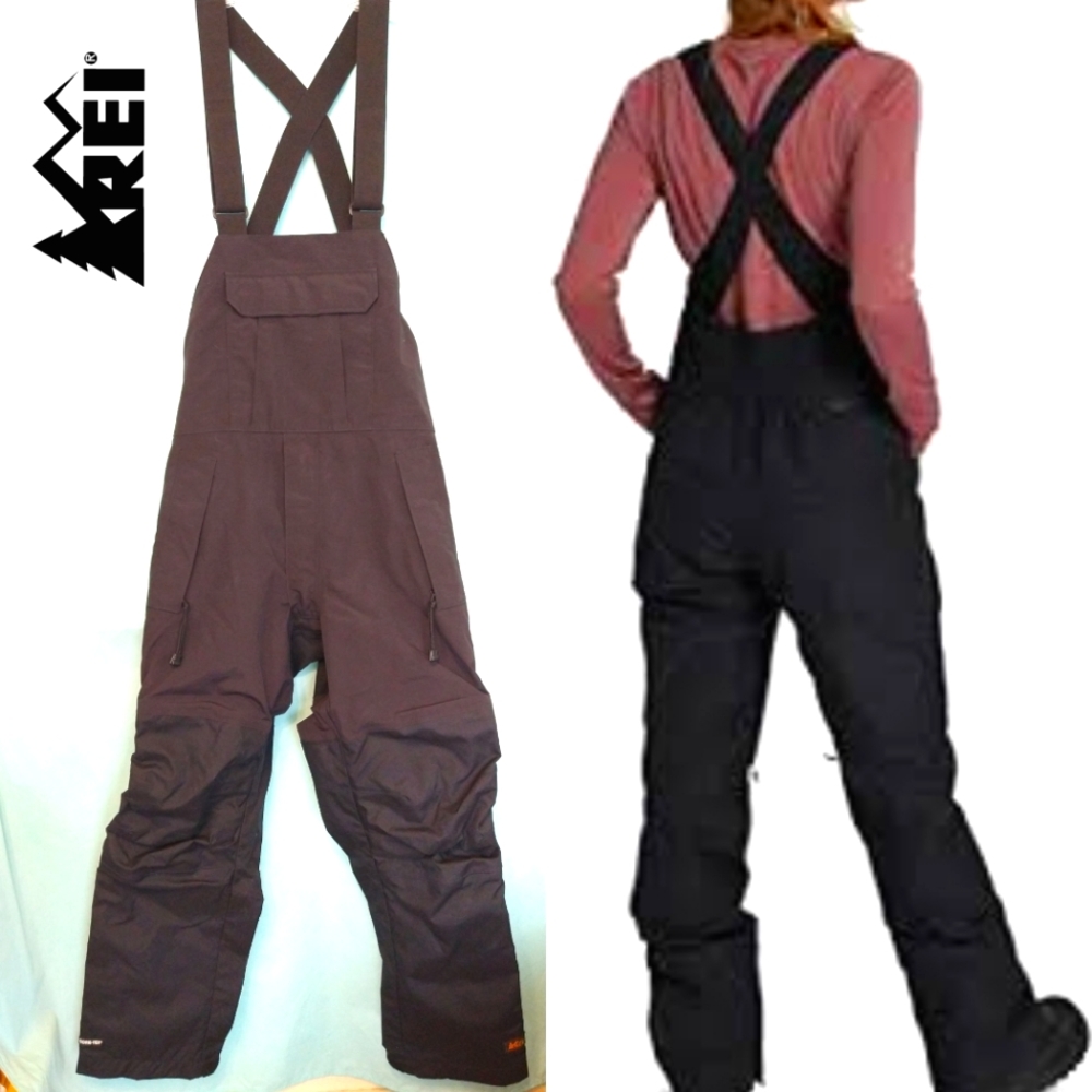 Host pick! 🏆 REI gore-tex ski bib front winter snow overalls gorpcore XS